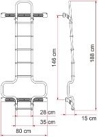 Aluminium Ladder Deluxe DJ