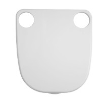 Toilet Cover, White 1