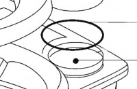 O-RIng for Toilet Paper Compartment C2, C3, C4 1