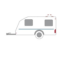 Example: C.A.S on caravan roof 2