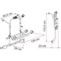 Bike Carrier Carry-Bike Mercedes Viano draft 1