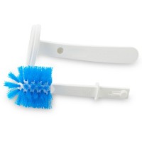 Brush heads can be exchanged with pressure unlock without touching the brush head 2