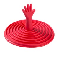 sink stopper red, top 1