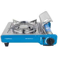 cartridge gas stove Camp Bistro DLX, gas cartridge compartment open 2