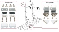 Upper Brackets Kit CB 200 DB 1